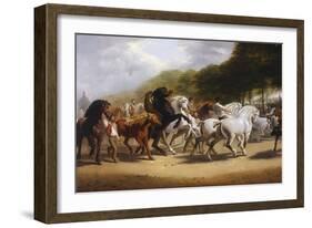 The Horse Fair-John Charles Maggs-Framed Giclee Print