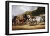 The Horse Fair-John Charles Maggs-Framed Giclee Print