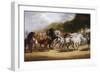 The Horse Fair-John Charles Maggs-Framed Giclee Print