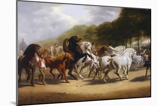 The Horse Fair-John Charles Maggs-Mounted Giclee Print