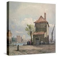 The Horse Ferry, Millbank-John Varley-Stretched Canvas