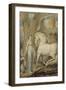 The Horse, from 'William Hayley's Ballads', C.1805-06-William Blake-Framed Giclee Print