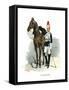 The Horse Guards, C1890-Geoffrey Douglas Giles-Framed Stretched Canvas