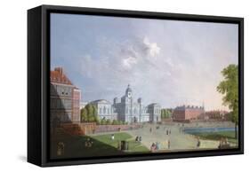 The Horse Guards Parade, Westminster, 18th Century-William James-Framed Stretched Canvas