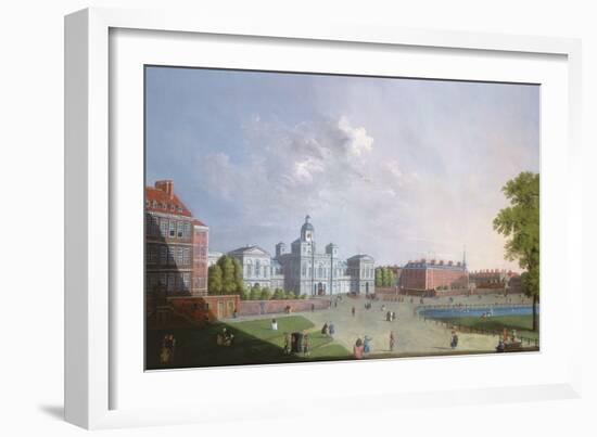 The Horse Guards Parade, Westminster, 18th Century-William James-Framed Giclee Print