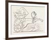 The Horse in the Heat of Battle. Egypt, 1879-null-Framed Giclee Print