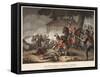 The Horse (Life) Guards at the Battle of Waterloo-William Heath-Framed Stretched Canvas