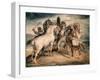 The Horse Market-Théodore Géricault-Framed Giclee Print