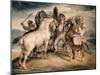 The Horse Market-Théodore Géricault-Mounted Giclee Print