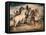 The Horse Market-Théodore Géricault-Framed Stretched Canvas