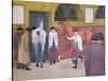 The Horse Mart-Robert Polhill Bevan-Stretched Canvas