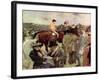 The Horse-Race, c.1890-Jean Louis Forain-Framed Premium Giclee Print