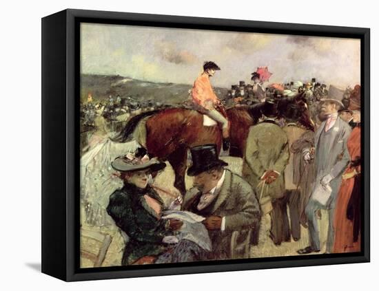 The Horse-Race, c.1890-Jean Louis Forain-Framed Stretched Canvas