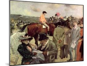 The Horse-Race, c.1890-Jean Louis Forain-Mounted Giclee Print