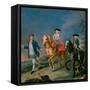 The Horse Ride-Pietro Longhi-Framed Stretched Canvas