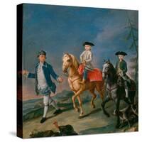 The Horse Ride-Pietro Longhi-Stretched Canvas