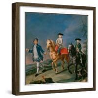 The Horse Ride-Pietro Longhi-Framed Giclee Print