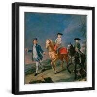 The Horse Ride-Pietro Longhi-Framed Giclee Print