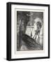 The Horse-Shoe Fall, from under Cliff at Goat Island, Canada, Nineteenth Century-null-Framed Giclee Print