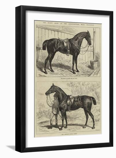 The Horse Show at the Agricultural Hall, Islington-Alfred Sheldon-Williams-Framed Giclee Print