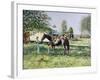 The Horse Show,-Edward Dawson-Framed Premium Giclee Print