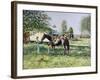 The Horse Show,-Edward Dawson-Framed Premium Giclee Print
