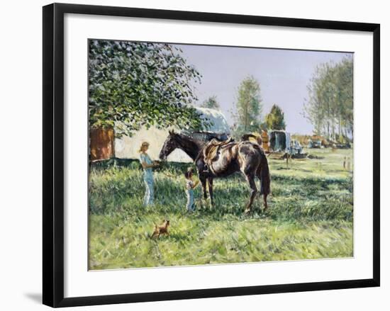 The Horse Show,-Edward Dawson-Framed Giclee Print