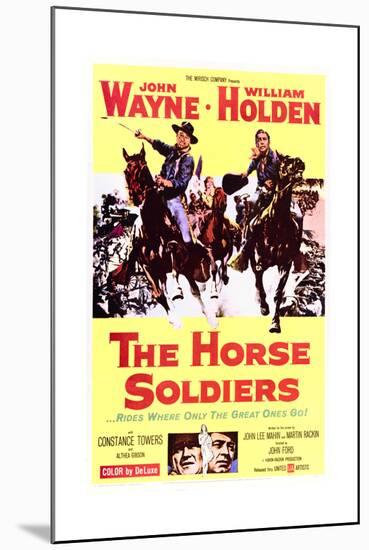 The Horse Soldiers-null-Mounted Art Print