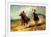 The Horse Thief, 1925-Frank Tenney Johnson-Framed Giclee Print