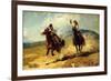 The Horse Thief, 1925-Frank Tenney Johnson-Framed Giclee Print