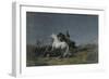 The Horse Thieves-Eugene Delacroix-Framed Giclee Print