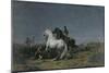 The Horse Thieves-Eugene Delacroix-Mounted Giclee Print