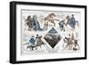 The Horse Through the Ages-G. Paris-Framed Art Print