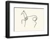 The Horse-Pablo Picasso-Framed Serigraph