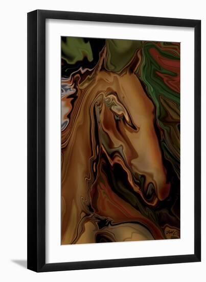 The Horse-Rabi Khan-Framed Art Print