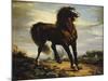 The Horse-Jean-François Millet-Mounted Giclee Print