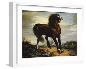 The Horse-Jean-François Millet-Framed Giclee Print