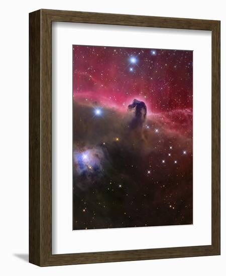 The Horsehead Nebula, Barnard 33 in the Orion Constellation-Stocktrek Images-Framed Photographic Print