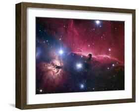 The Horsehead Nebula-Stocktrek Images-Framed Premium Photographic Print