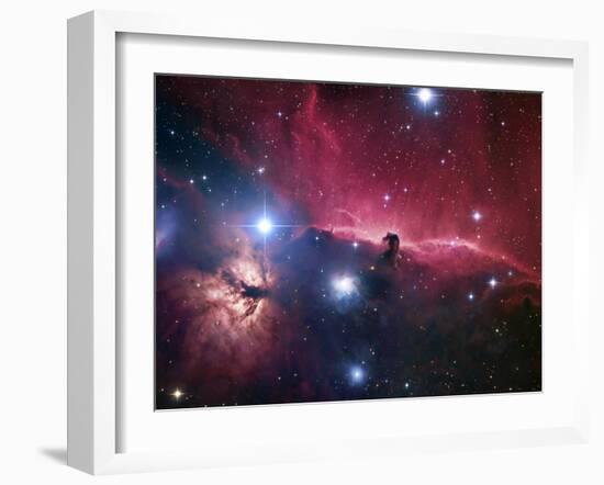 The Horsehead Nebula-Stocktrek Images-Framed Photographic Print