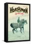 The Horseman, Christmas 1903-null-Framed Stretched Canvas