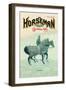 The Horseman, Christmas 1903-null-Framed Art Print