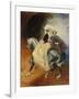 The Horsemen. Portrait of Eugeny and Emily Mussard, 1849-Karl Pavlovich Briullov-Framed Giclee Print