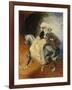 The Horsemen. Portrait of Eugeny and Emily Mussard, 1849-Karl Pavlovich Briullov-Framed Giclee Print