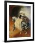 The Horsemen. Portrait of Eugeny and Emily Mussard, 1849-Karl Pavlovich Briullov-Framed Giclee Print