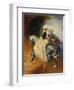 The Horsemen. Portrait of Eugeny and Emily Mussard, 1849-Karl Pavlovich Briullov-Framed Giclee Print