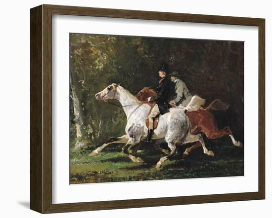 The Horsemen-Alfred Dedreux-Framed Giclee Print