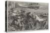 The Horses' Morning Bath at Calcutta-Friedrich Wilhelm Keyl-Stretched Canvas