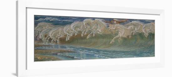 The Horses of Neptun, 1892-Walter Crane-Framed Giclee Print