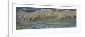 The Horses of Neptun, 1892-Walter Crane-Framed Giclee Print